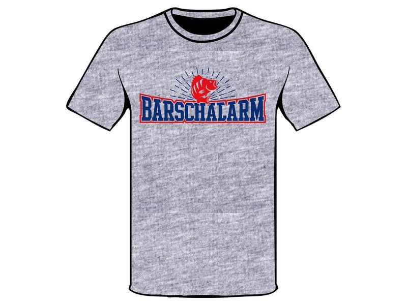 BARSCH-ALARM T-Shirt grau rot Gr S M L XL XXL XXXL 2XL 3XL BA Johannes Dietel