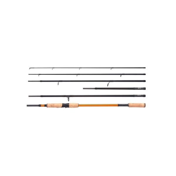 Shimano STC AX Spinning Multi Length 2,70-3,00m 7-28g 6Teile Reise Angelrute