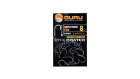 Guru Super MWG Eyed Barbed Hook Gr.8 PTFE Specimen Öhrhaken 10 Stück