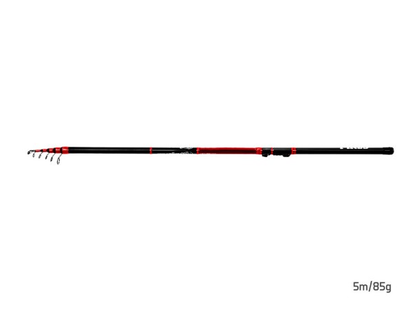 Delphin TELEPIKE – Stellfisch Teleskoprute 5m 6m 7m 8m