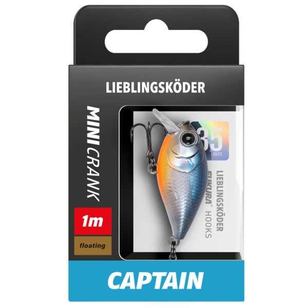 Lieblingsköder Mini Crank Wobbler 35mm 3,6g Floating 16 Farben