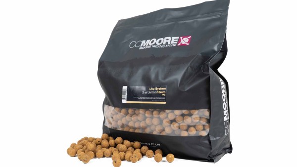 CCmoore Live System Boilies 15mm 18mm 24mm 5kg Shell Life Baits