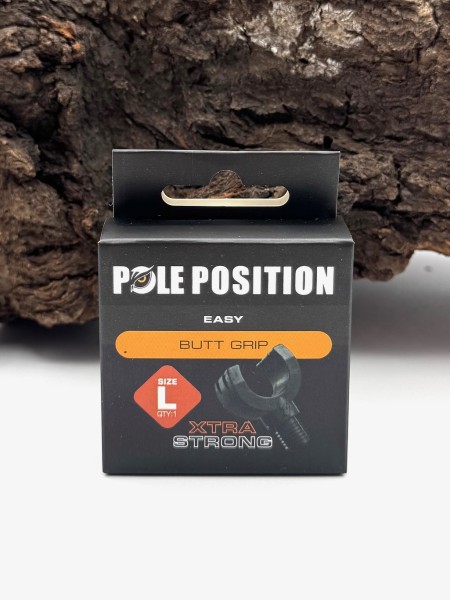 Pole Position Easy Butt Grip Small Medium Large Rutenhalterung