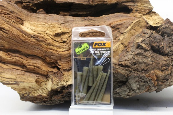 Fox Edges Camo Power Grip Naked Tail Rubber Size 7