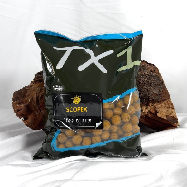 Shimano Tribal TX1 Scopex Boilies 15mm 20mm 1kg 5kg