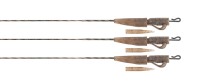 Fox Edges Camo Lead Clip Leaders 75cm 30lb 40lb 3 Stück