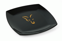 Fox Square Plate Teller mit Logo