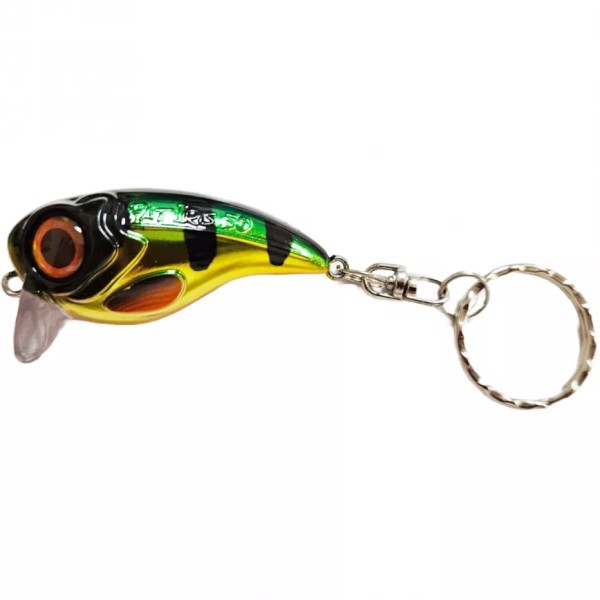 Spro Fat IRIS Key Ring Schlüsselanhänger Firetiger Perch Northem Pike