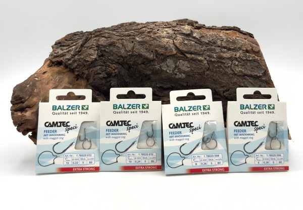 Balzer Camtec Speci Haken mit Madenring Gr. 6 8 10 12