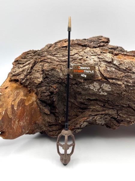 Delphin CyberTRIPLE Blei Futterkorb mit Röhrchen 20g 30g 40g 50g 60g 80g