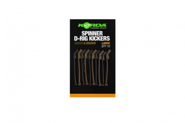 Korda Spinner D-Rig Kickers Green/Brown S, M & L