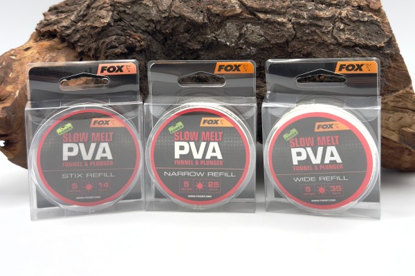 Fox Edges PVA Slow Refill 5m 14mm 25mm 35mm Sommer