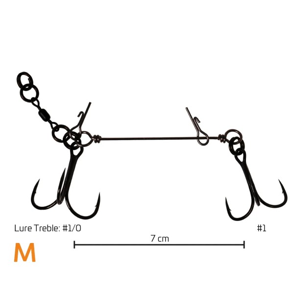 Zeck Softbait System Raubfischsystem S M L