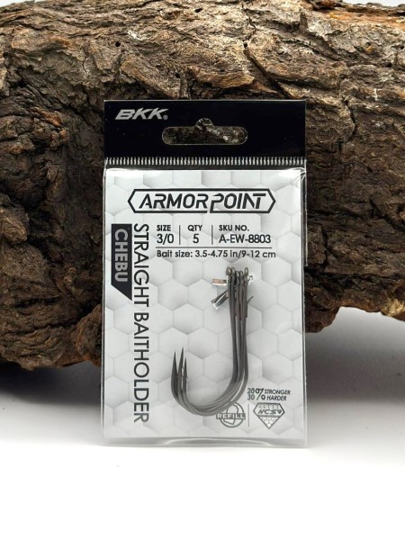 BKK Armorpoint Straight Baitholder Chebu Gr. 1 1/0 2/0 3/0 4/0