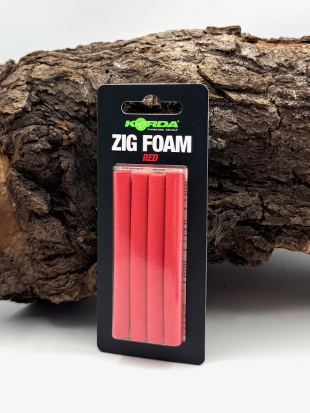 Korda Zig Foam Red Yellow Black Schaumstoffstäbchen 4 Stück