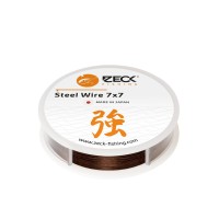 Zeck 7x7 Steel Wire Stahlvorfach 0,36mm 10,5 kg 5m braun Zeck 7x7 Steel Wire Stahlvorfach 0,36mm 10,5 kg 5m braun