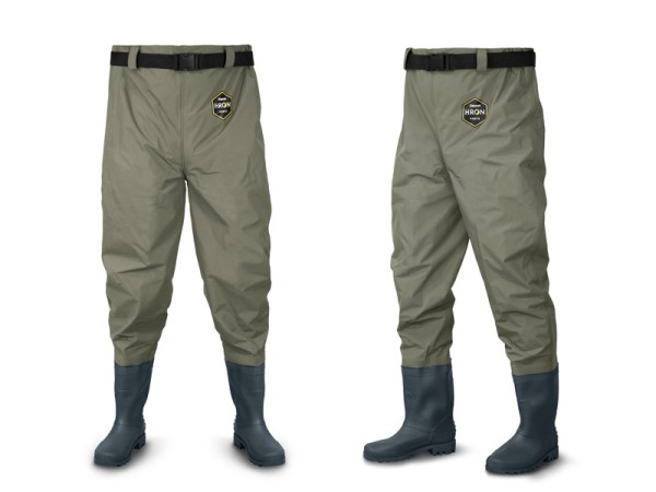 Delphin HRON Pants Hüft Wathose mit Profilsohle Größe 41 42 43 44 45 46 47
