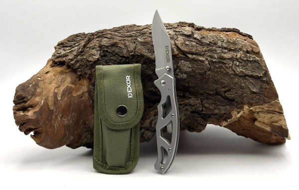 Delphin EXOR Klappmesser Edelstahl Outdoor Messer