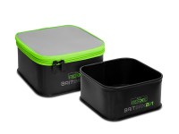 Delphin REAXE BaitBAX EVA-Set Tasche 20x20x10cm Schale 18x18x7.5cm