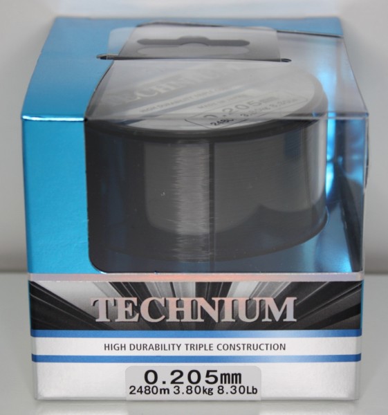 Shimano Technium Black Schwarz Großspule 0,185mm - 0,405mm