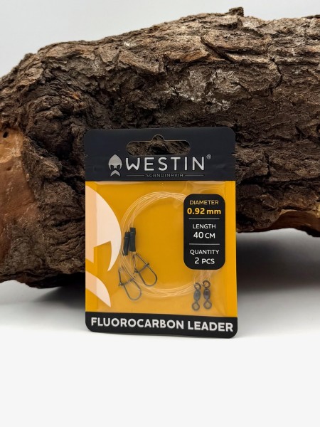 Westin Fluorocarbon Leader Vorfach Wirbeltonne & Snap
