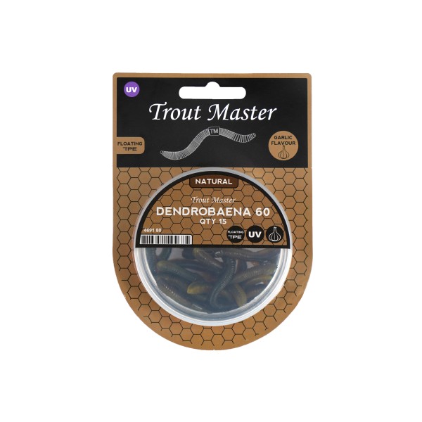 Spro Trout Master Dendrobena 6 Farben TPE Aromatisiert