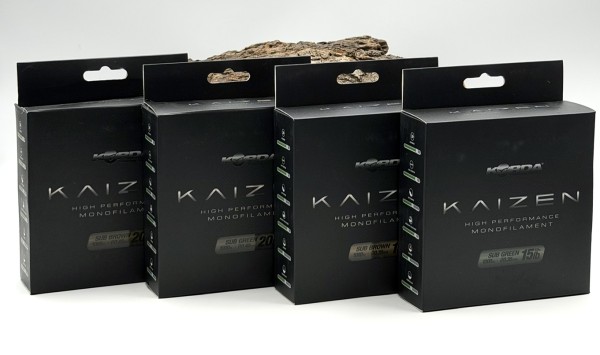 Korda Kaizen Mono 0.35mm/15lb 0.40mm/20lb Green & Brown 1000m