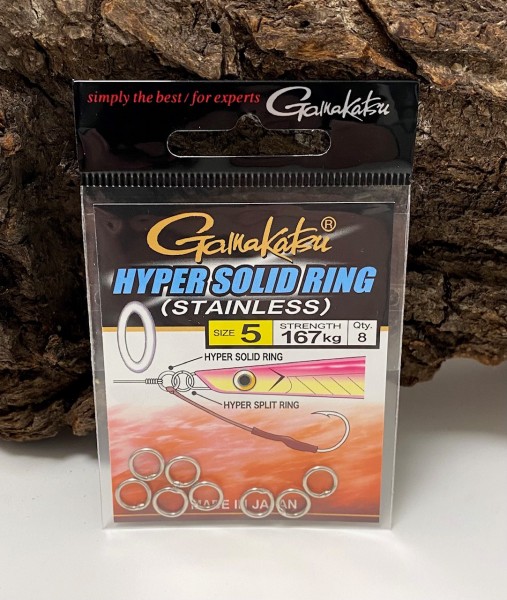 Gamakatsu Hyper Solid Ring Gr. 4 5 6 7 100-331kg