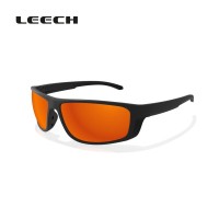 Leech M18 X Current PC-CL Fire Polarisationsbrille mit kupferfarbenen Polycarbonat Gläsern
