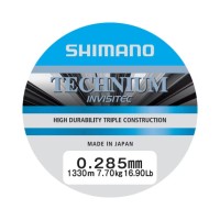 Shimano Technium Invisitec A Mono 0,405mm 15,0kg 33.00Lb 620m Grey