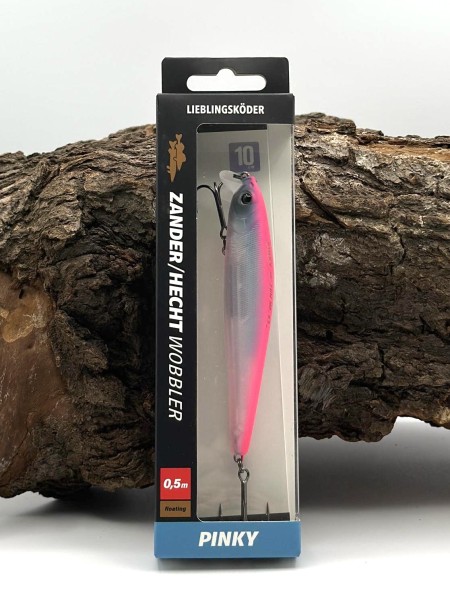 Lieblingsköder Zander/Hecht-Wobbler 10cm 15,0g 0,5m Tauchtiefe Floating 16 Farben