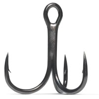 VMC 7547 Hybrid 1X Strong Treble Hook – Drillinge Black Nickel 5 Stück