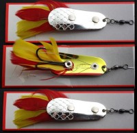 DAM Effzett Krautblinker 16g 45mm 22g 55mm Silber Gold FZ Kraut Blinker DAM Effzett Krautblinker 16g 45mm 22g 55mm Silber Gold FZ Kraut Blinker