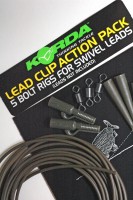 Korda Lead Clip Action Pack - Gravel Korda Lead Clip Action Pack - Gravel
