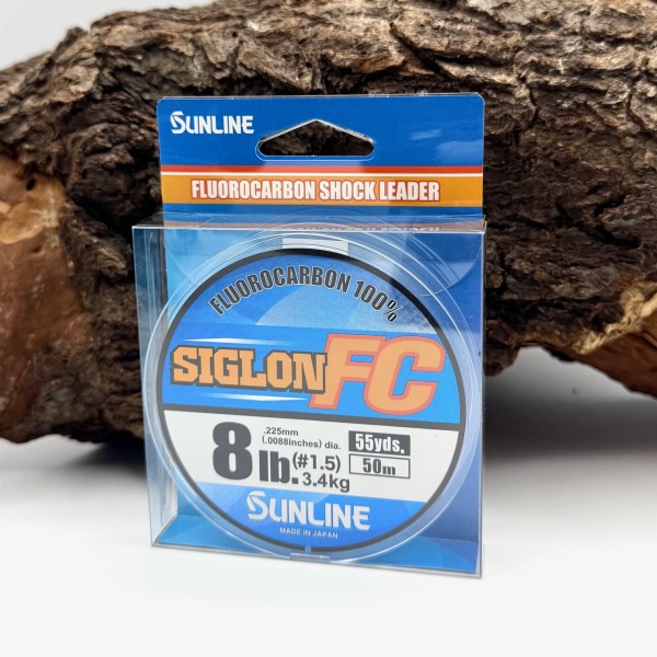 SUNLINE Siglon FC Fluorocarbon 50m 6lb 8lb 9lb 12lb 14lb 16lb 18lb 20lb 24lb 26lb