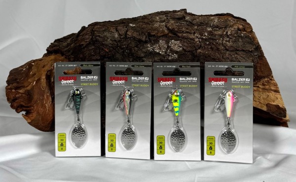 Balzer Shirasu Street Spin Buddy 8g 30mm Special Colours