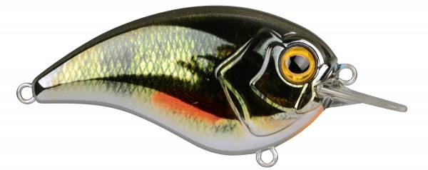 Spro IKIRU FLAT CRANK55 5,5cm 8g CHROME GREEN PERCH