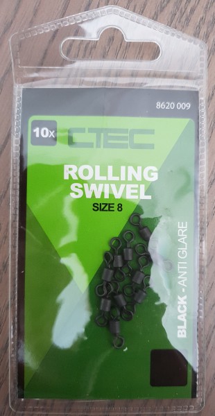 Spro C-Tec Rolling Swivel Gr. 8 ABVERKAUF