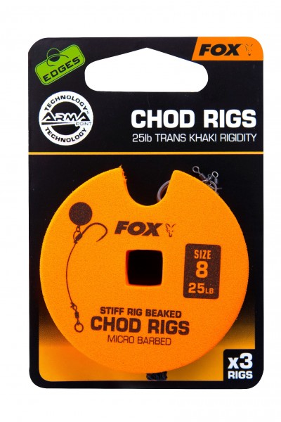 Fox Edges Chod Rig Standard x3