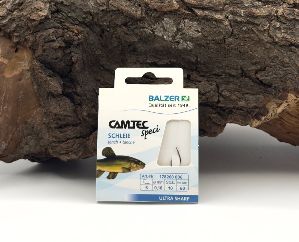 Balzer Camtec Speci Schleie Schwarz 60cm Gr. 6 8 10 12 14