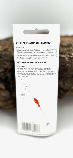 Balzer Edition Sea Plattfisch Blinker 3 Farben 100g UV Aktiv