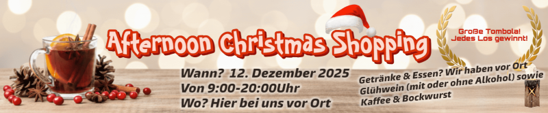 Weihnachtsshopping