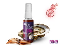 Delphin STINX SPRAY Predator Dip Spray Auster rot transparent 30ml Lockspray