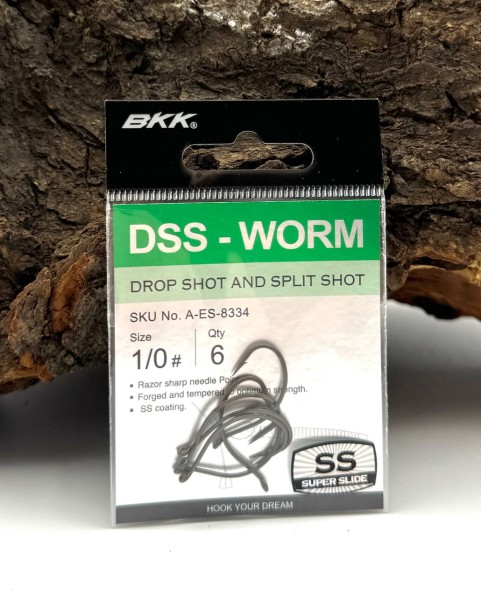 BKK DSS-Worm Dropshot & Split Shot Haken