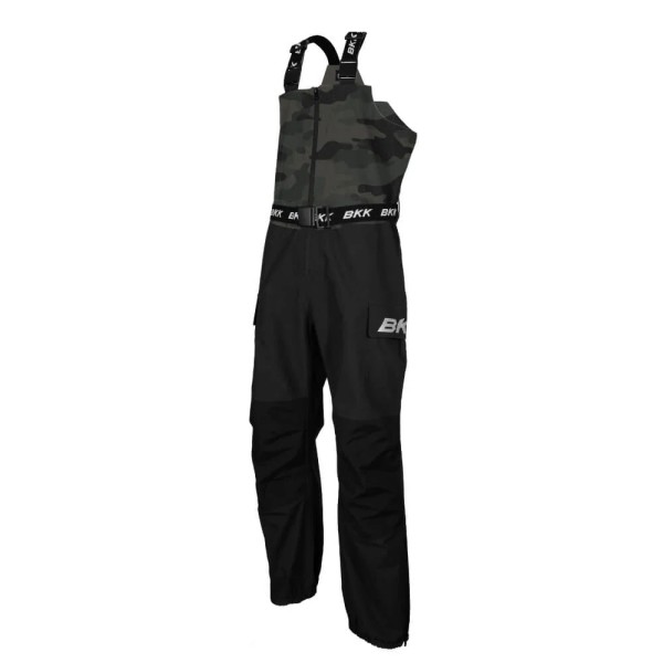 BKK Rain Bib Black/Camo wasserdichte Regenhose M L XL XXL XXXL