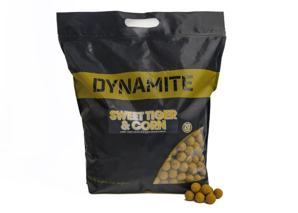 Dynamite Baits BIG FISH SWEET TIGER & CORN BOILIES 20mm 5kg