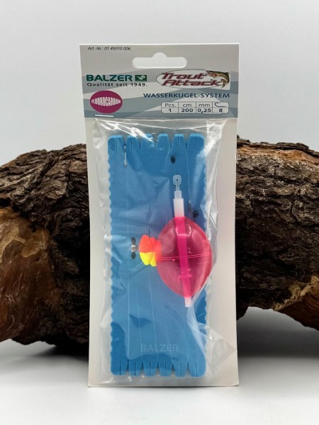 Balzer Trout Attack Wasserkugel-System Forellen Schleppsystem