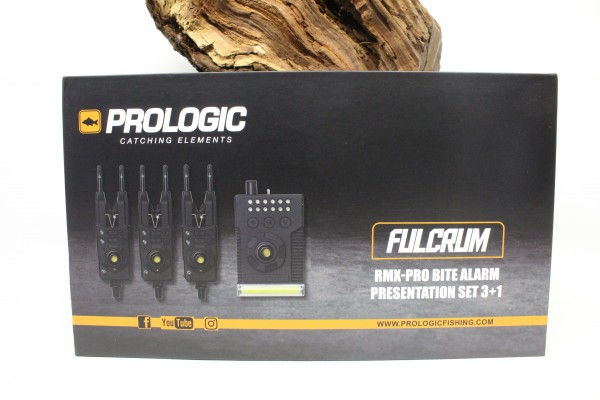 Prologic Fulcrum RMX-Pro Bite Alarm 3+1 Multi Colour