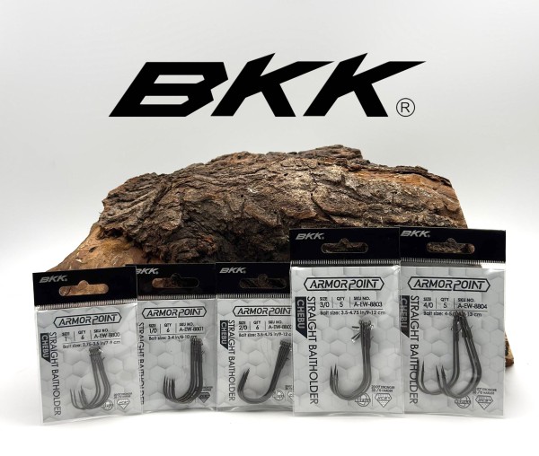 BKK Armorpoint Straight Baitholder Chebu Gr. 1 1/0 2/0 3/0 4/0