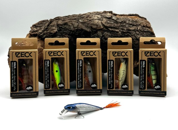 Zeck Hitch 6,0cm Twitchbait 5g 0,6m Lauftiefe SP 6 Farben BA Edition SALE